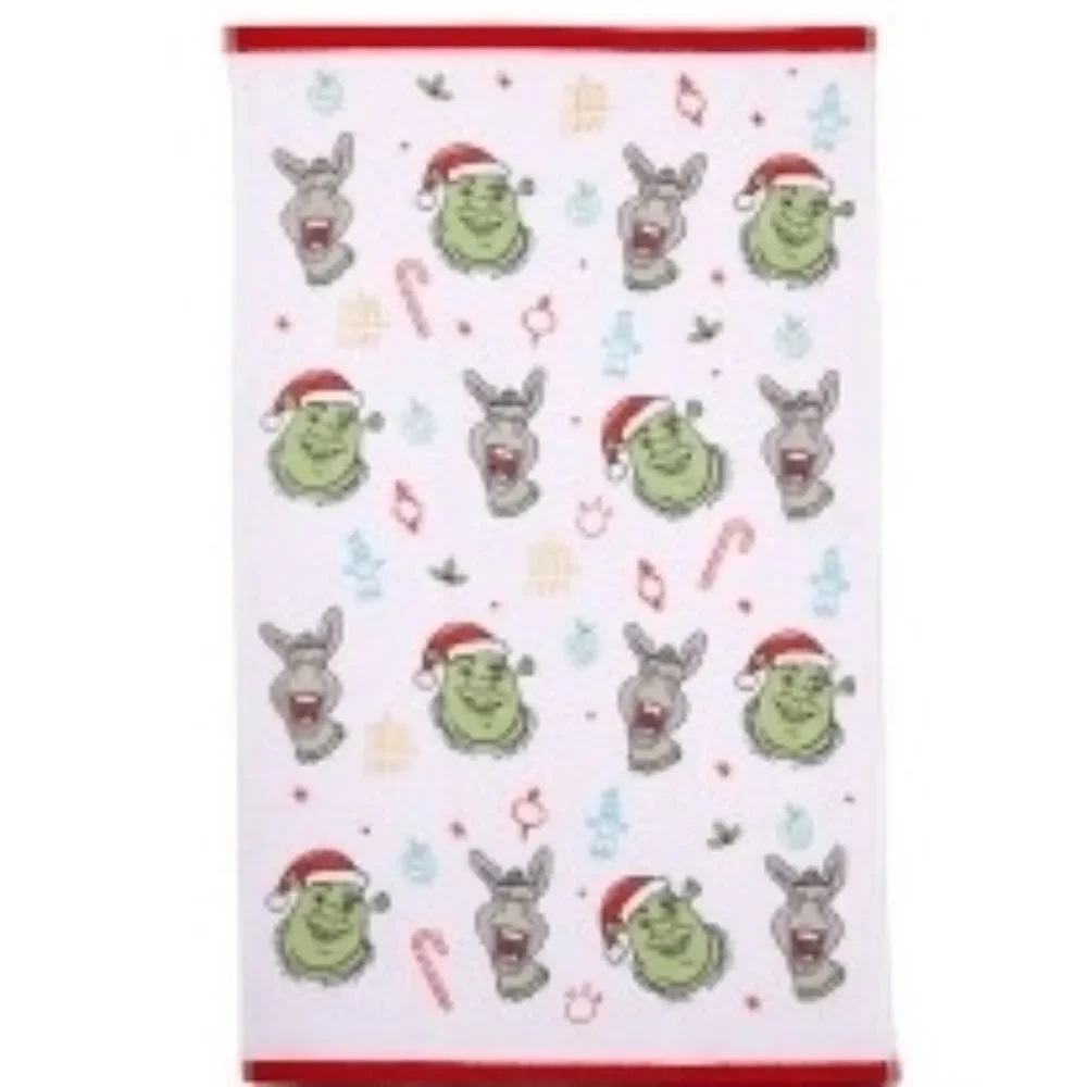 Nwt Christmas 2pc Shrek Hand Towels Set, 15
